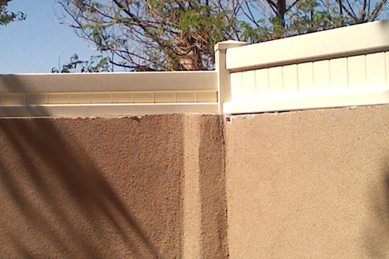 Stucco 8 inch Topper