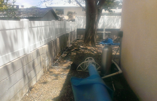 Removable Privacy White Vinyl