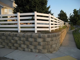 5 ranch rail