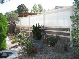 Two Tone removable privacy
