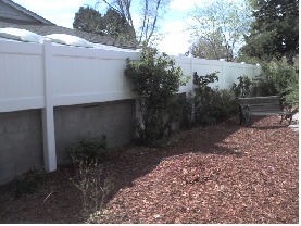 White Vinyl Wall by Cinderblock